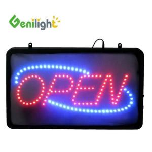 Buy cheap Custom Easy Hanging LED Lights Flex Neon Sign OPEN for Adverting Pixel Pitch Resolution from wholesalers