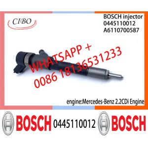 Buy cheap Diesel Common Rail Injector 0445110009 0986435004 0445110010 0445110012 0445110011 A6110700587 for Mercedes-Benz 2.2CDi from wholesalers