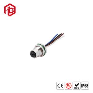 Signal M12 Plastic Straight Angled Waterproof Aviation Connector