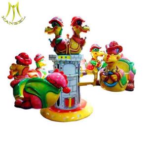 Buy cheap Hansel amusement park electronic game machine fiberglass toy rides from wholesalers
