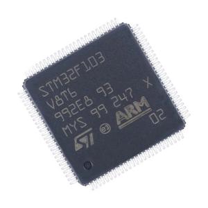 Buy cheap Chip ic distributor ARM MCU STM32 STM32F103V8 STM32F103V8T6 LQFP-100 Microcontroller In Stock Good Price from wholesalers