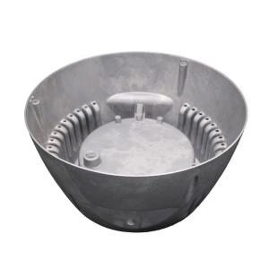 Buy cheap Round Extruded Aluminum Heatsink Outside Elements Economical from wholesalers