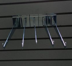 Buy cheap AT-0088 12" ADJUSTIBAL SHELF BRACKET WITH LIP FOR SLATWALL, CHROME, SHOP FITTING ACCESSORIOES from wholesalers