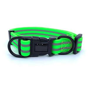 Buy cheap Anti Rust Waterproof Dog Collars , Odor Resistant Dog Collars With Reflective Stripe from wholesalers