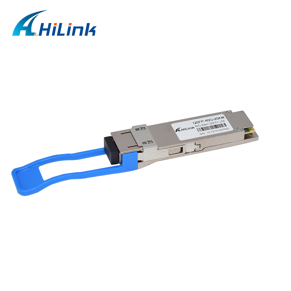 40Gb/s 20km QSFP+ Optical Transceiver Hot Pluggable with Duplex LC Connector and