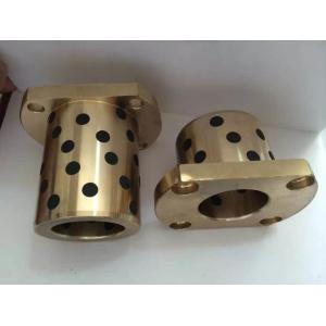 Buy cheap Hydraulic Cylinder Casting Flanged Bronze Bearings 60 HB Hardness from wholesalers