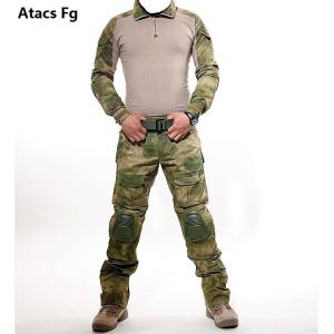 Buy cheap Men Airsoft Army Military Uniform Tactical Navy Seal Combat Frog Suit with knee elbow pads product