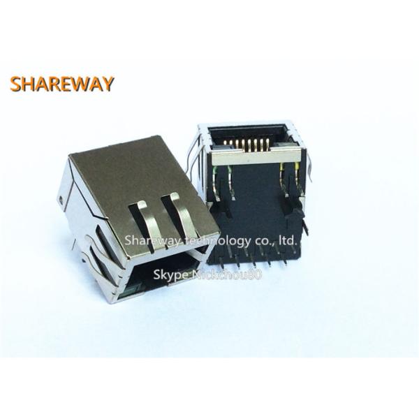 Buy cheap 7499111447 RJ45 LAN Transformer RJ45 Connector with integrated transformer / common mode choke For Hubs Routers Switches from wholesalers