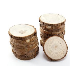 Diy Painting Pine Round Wood Piece Handmade Small Wooden Block