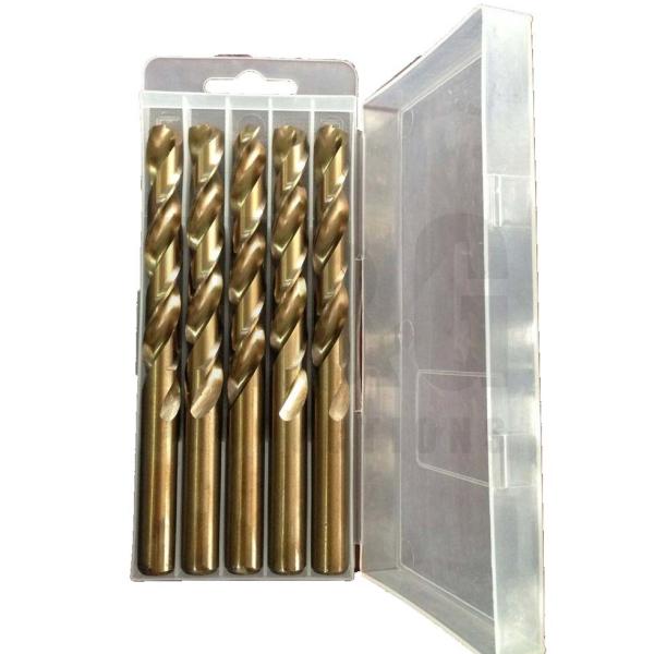 DIN 338 HSS Cobalt (M35) Jobber lenght Drill Bits with 135 deg split Point -