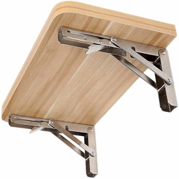 Buy cheap Space-Saving DIY Folding Workbench Bracket Supporting Wood Shelves with Sturdy Design from wholesalers