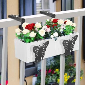 Buy cheap Wall Mount Window Box Bracket with Adjustable Butterfly Design and Customized Plating from wholesalers