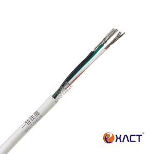 Buy cheap Exact Cables 4x0.22mm2 Shielded Stranded TCCAM Conductor Control Cable for Door Entry from wholesalers