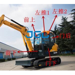 Buy cheap 60VS Excavator Front Gear Rear Screen Left And Right Doors, Upper And Lower Windshields from wholesalers