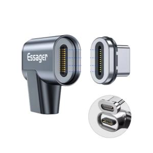 Buy cheap Essager 2021 7-Turn Magnetic 24 Pin Type C OTG USB 3.0 Adapter Support 100W Fast Charge USB 3.1 Data Transfer OTG USB Adapter from wholesalers