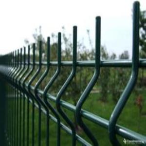 Buy cheap Eco Friendly Decorative 4mm Wire 3d Curved Fence Panel RAL Colors from wholesalers