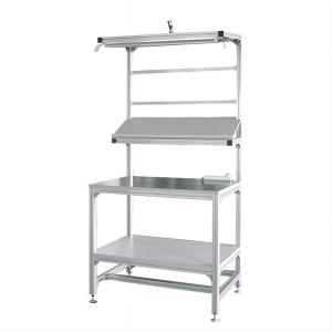 Buy cheap Customized Aluminum Profile Workbench Packing Table With Light from wholesalers