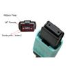 Buy cheap OM3 24 MTP MPO Fiber Optical Patch Cord 3M 24 Core Type B SENKO Water Blue from wholesalers