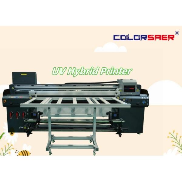 Buy cheap 6 Feet Digital UV Plotter Flatbed & Roll To Roll UV Hybrid Printing Machine With Maintop Or ONYX Software from wholesalers