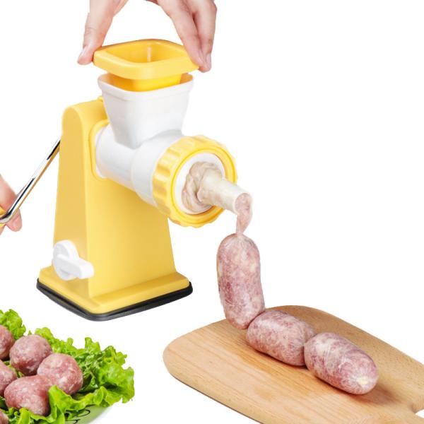 Buy cheap Shule Hand Crank Household Meat Mincer ABS PC With Nozzles from wholesalers