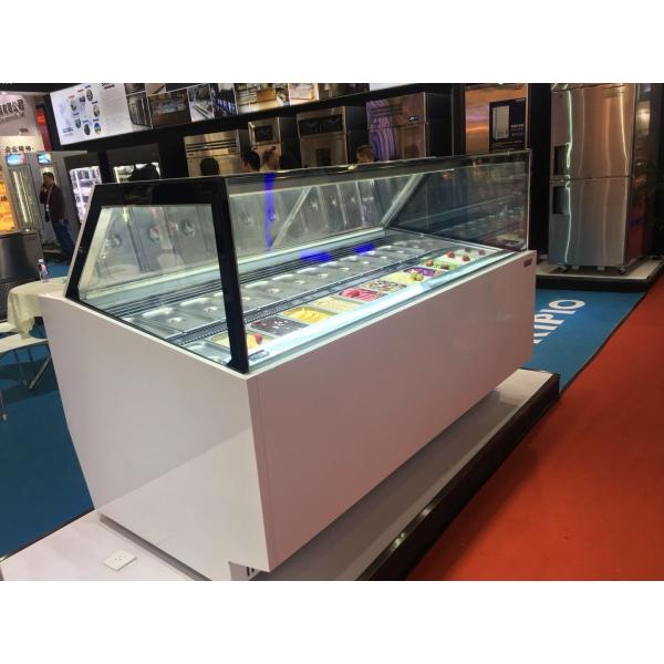 Buy cheap Safe Commercial Food Chiller Display Electricity Saving Low Power Consumption from wholesalers