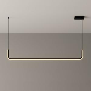 Buy cheap Modern Kitchen Island Chandelier Living Room Black minimalist designer Chandelier (WH-MI-398) from wholesalers