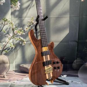 Buy cheap Custom Alembic Style Neck Through Body 4 Strings Electric Bass from wholesalers