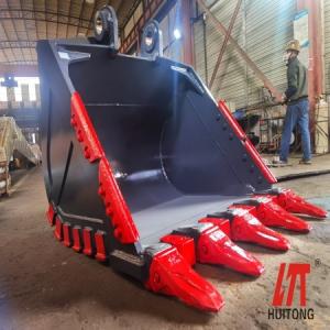 HUITONG Customized Digger HD Bucket Heavy Duty Bucket Excavator Reinforced Rock