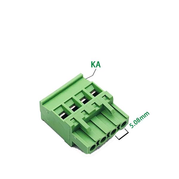 5.08mm / 0.2" Pitch Pluggable Screw Terminal Blocks Din Rail Mounting