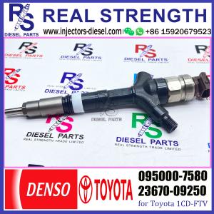 China Diesel injector assembly pump common rail injector 23670-09030 0950007580 095000-7580 for 1CD-FTV diesel engine on sale