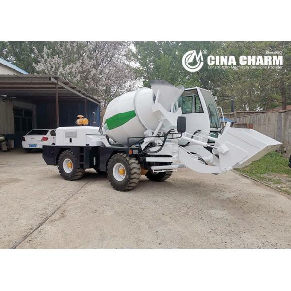 Full Hydraulic 1.5m3 2500L Self Loader Concrete Mixer
