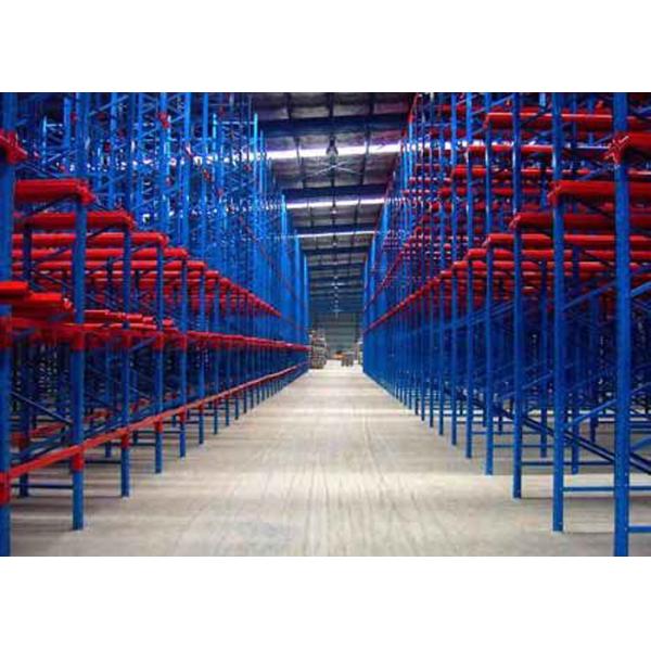Quality Phosphated Heavy Duty Warehouse Shelving Customizable Teardrop Pallet Rack for sale