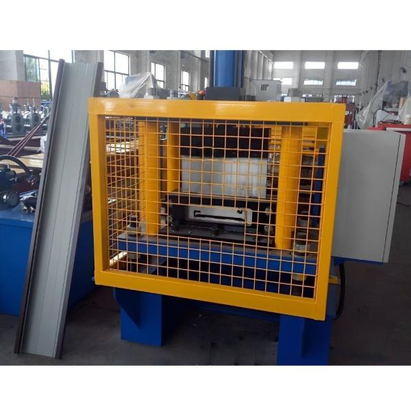 Quality Gutter Roofing Galvanized Steel Fascia Cover Roll Forming Machine for sale