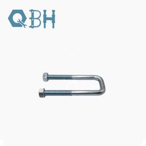 Buy cheap Square Card Right Angle Galvanized U Bolt M6 - M10 from wholesalers