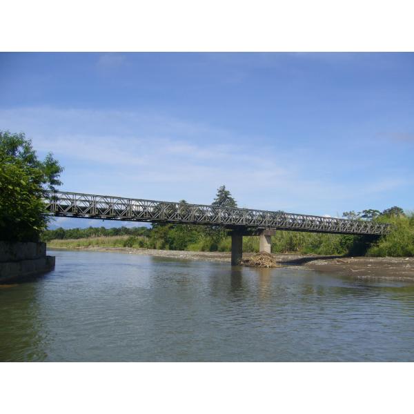 Quality Prefabricated Delta Bailey Bridge High Stiffness For Commercial  for sale