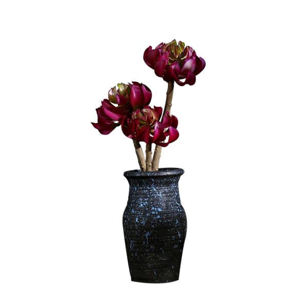 Buy cheap Rare Red Artificial Succulent Ornaments Flowers For Pub from wholesalers