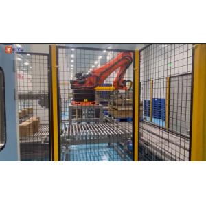 Buy cheap Pneumatic Robot Case Beverage Palletizer Machine Programmable Customized from wholesalers