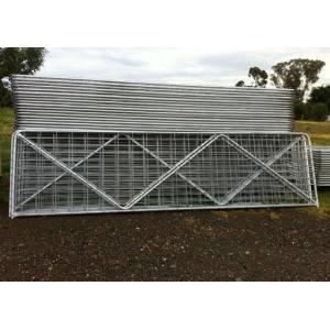 Buy cheap 1m 1.17m Height Galvanized Heavy Duty Farm Gate For Australia non rusting from wholesalers