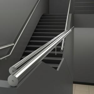 Buy cheap Scratch-Resistant Stainless Steel Handrails for High-Traffic Areas from wholesalers