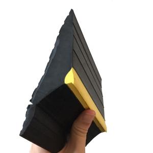 Buy cheap Black and Yellow 5"X1.18" Heavy Duty Weather Defender Garage Door Threshold Trim from wholesalers