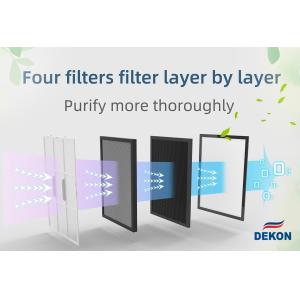 Buy cheap Air purifier with UV sterilization lamp H13 medical level HEPA filter WIFI control and anion generator optional from wholesalers