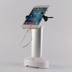 COMER cellphone table display charging holder with grip with cable concealed