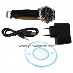 Classic Design Watch with Surveillance Video Camera