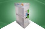 Buy cheap Corrugated Eco Cardboard Free Standing Display Units , Cardboard Advertising Stand from wholesalers