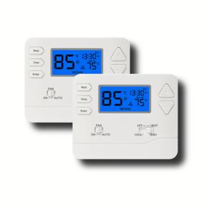 Buy cheap CE Programmable Room Thermostat 24V Air Conditioner Heat Pump Controller from wholesalers