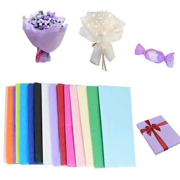 Quality Multicolor 17g 22g Recyclable Tissue Paper For Packing Books Cosmetics for sale