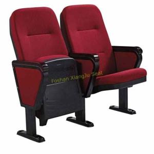 China Foldable Lecture Hall Seating / Auditorium Chair With Writing Pad Board Tablet on sale