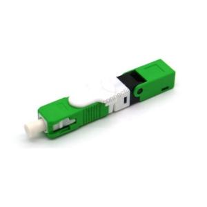 Buy cheap FTTH SC APC SM Fiber Optic Quick Connector with Laser Light Source and Low Insertion Loss from wholesalers