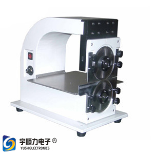 YSVC-1S PCB Separator Machine side view showing blade mechanism