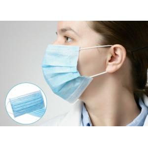 Buy cheap CE Premium Earloop Procedure Masks 3 Ply Disposable Non Irritating product